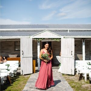 Azazie Rose Maxi Dress